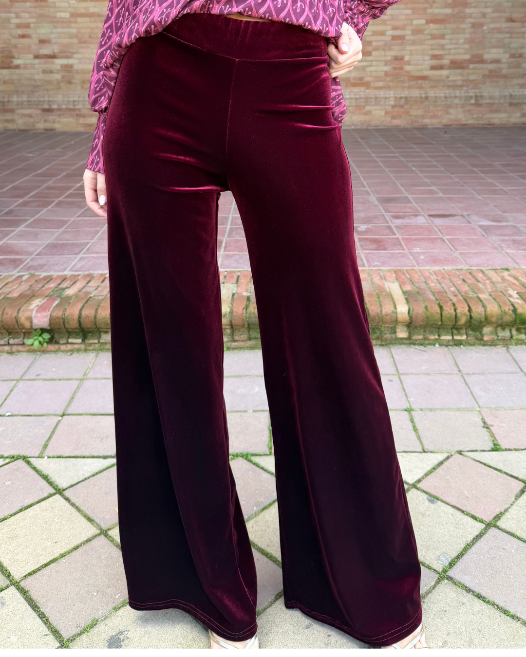 Pantalón Piastre granate