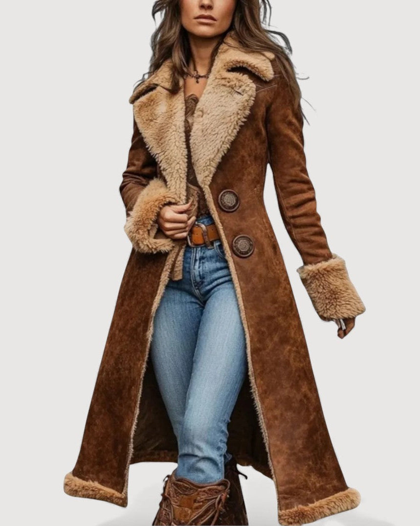 YARA™ | ABRIGO DE PIEL DE BORREGO